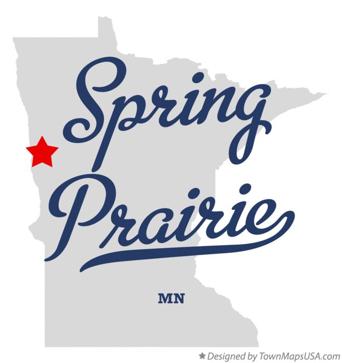 Map of Spring Prairie Minnesota MN