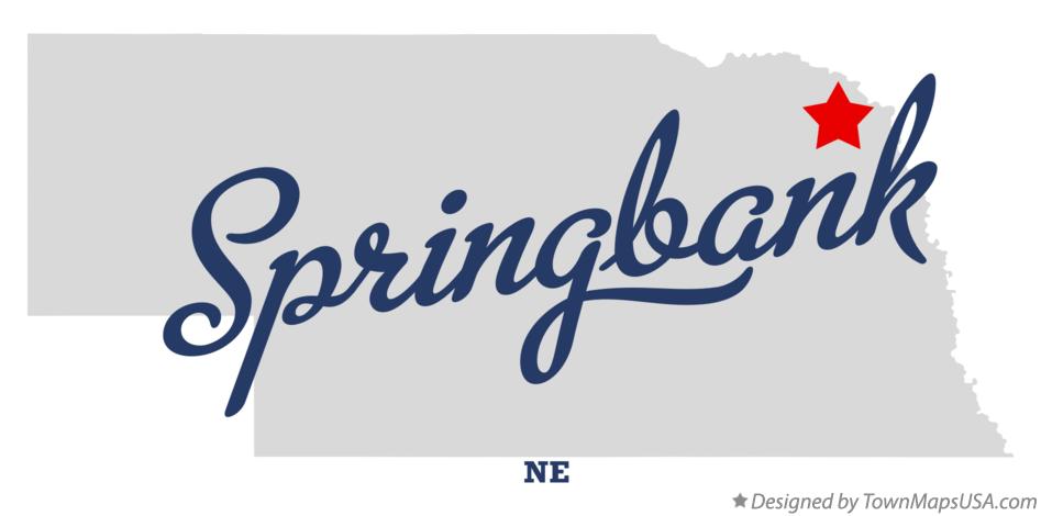 Map of Springbank Nebraska NE
