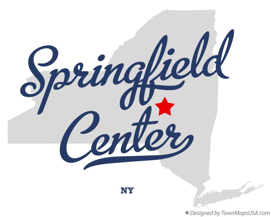 Map of Springfield Center New York NY