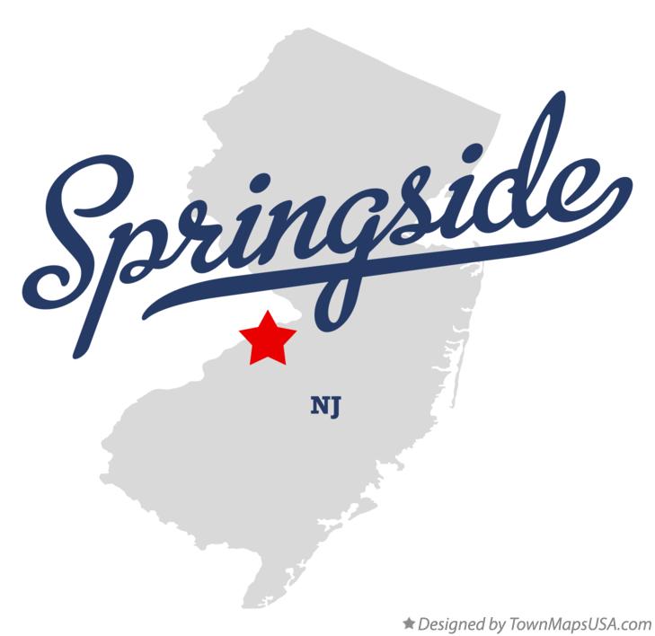 Map of Springside New Jersey NJ