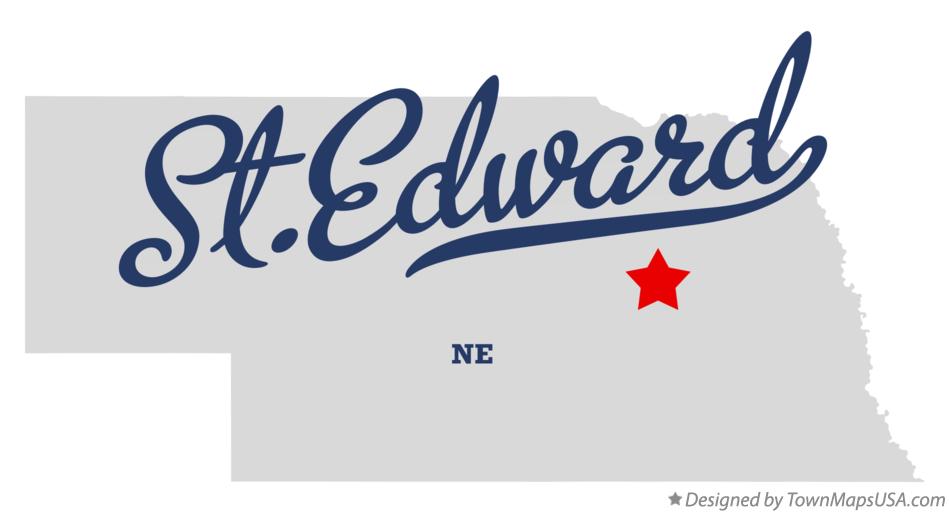 Map of St.Edward Nebraska NE
