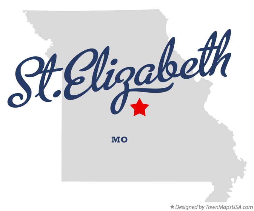 Map of St.Elizabeth Missouri MO