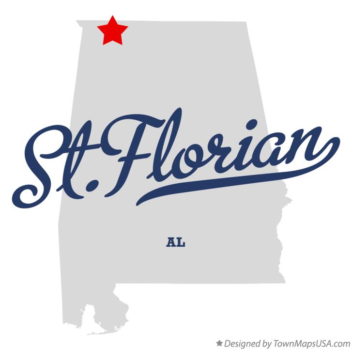 Map of St.Florian Alabama AL