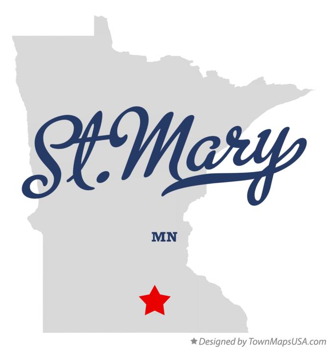 Map of St.Mary Minnesota MN