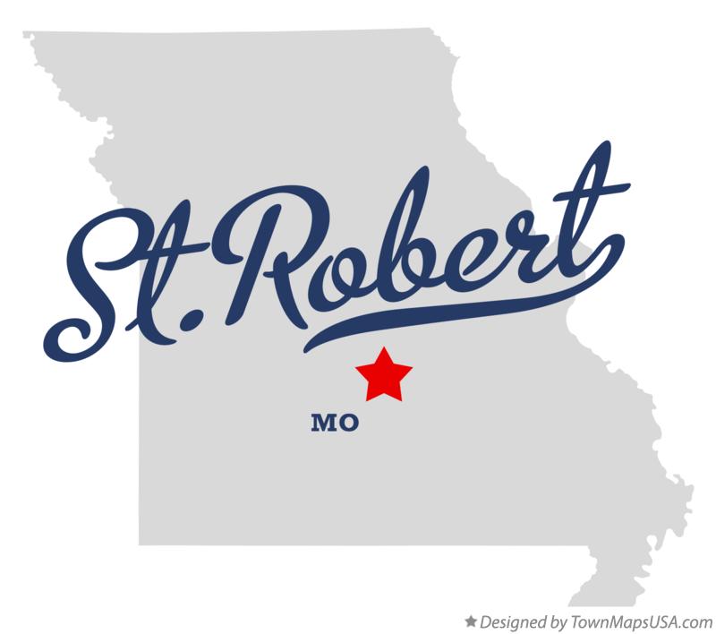 Map of St.Robert Missouri MO