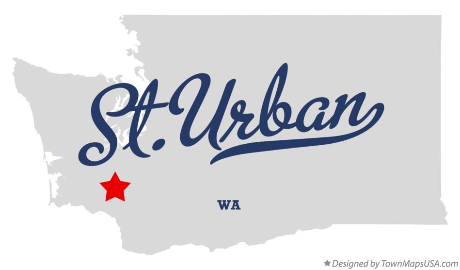 Map of St.Urban Washington WA