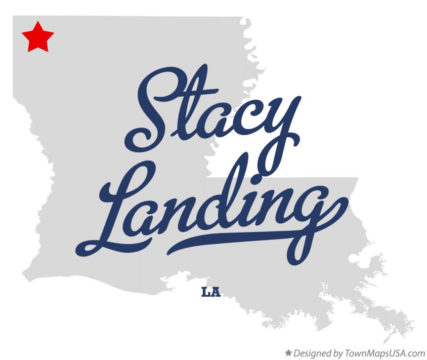 Map of Stacy Landing Louisiana LA