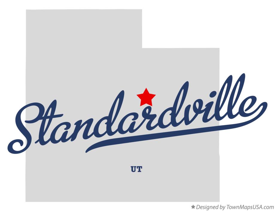 Map of Standardville Utah UT