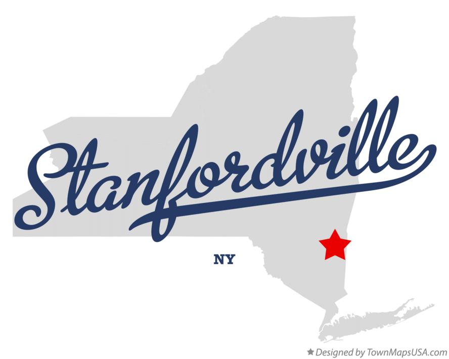 Map of Stanfordville New York NY
