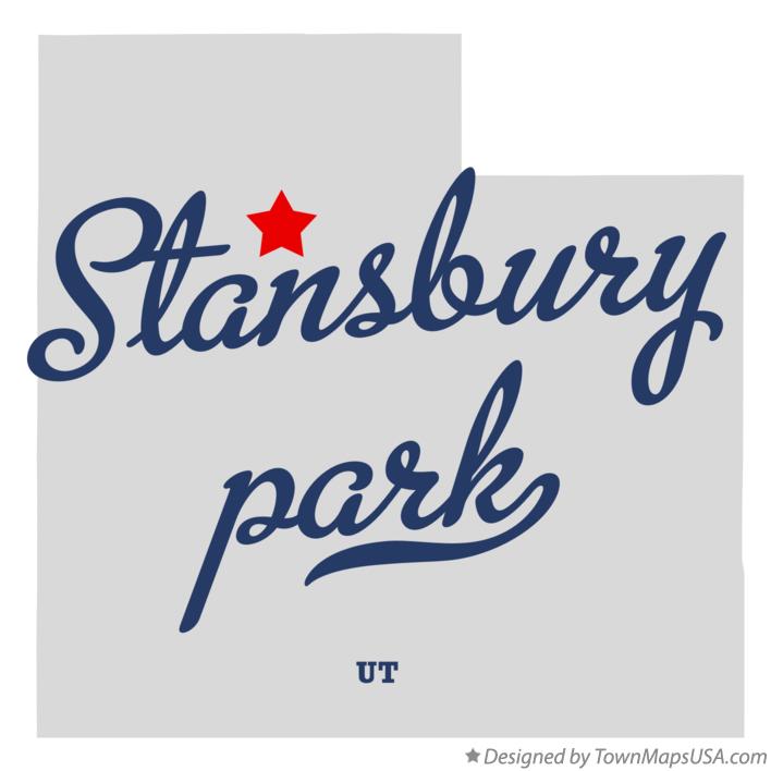 Map of Stansbury park Utah UT