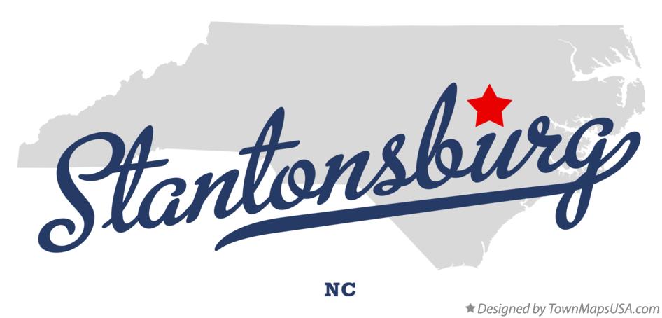 Map of Stantonsburg North Carolina NC