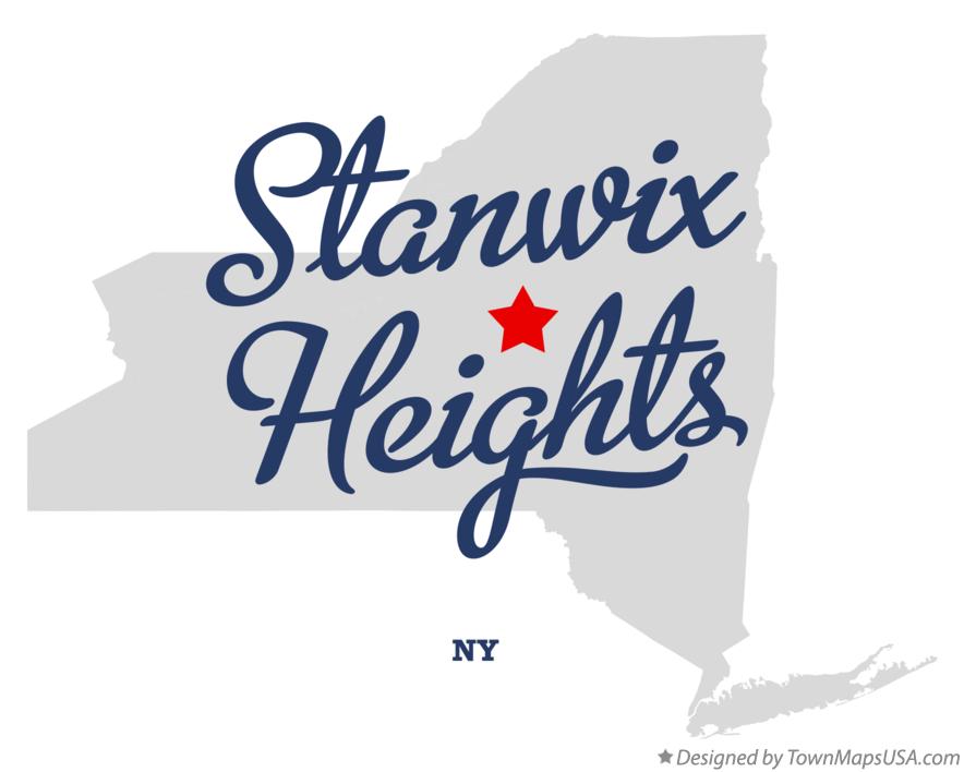 Map of Stanwix Heights New York NY