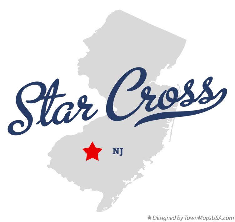 Map of Star Cross New Jersey NJ