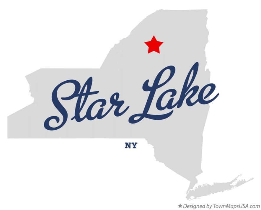 Map of Star Lake New York NY
