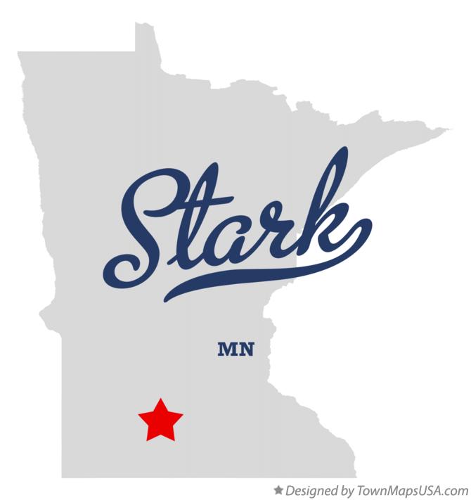Map of Stark Minnesota MN