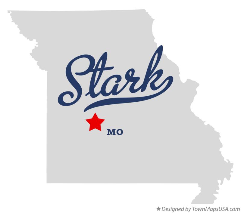 Map of Stark Missouri MO