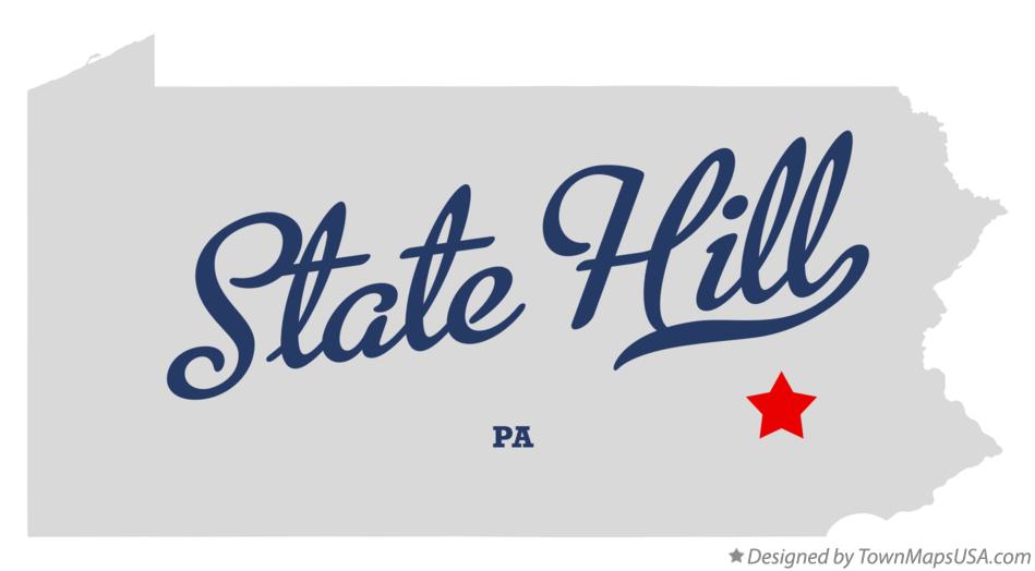 Map of State Hill Pennsylvania PA