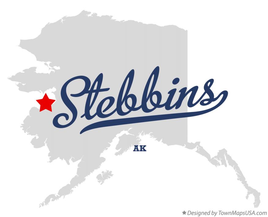 Map of Stebbins Alaska AK