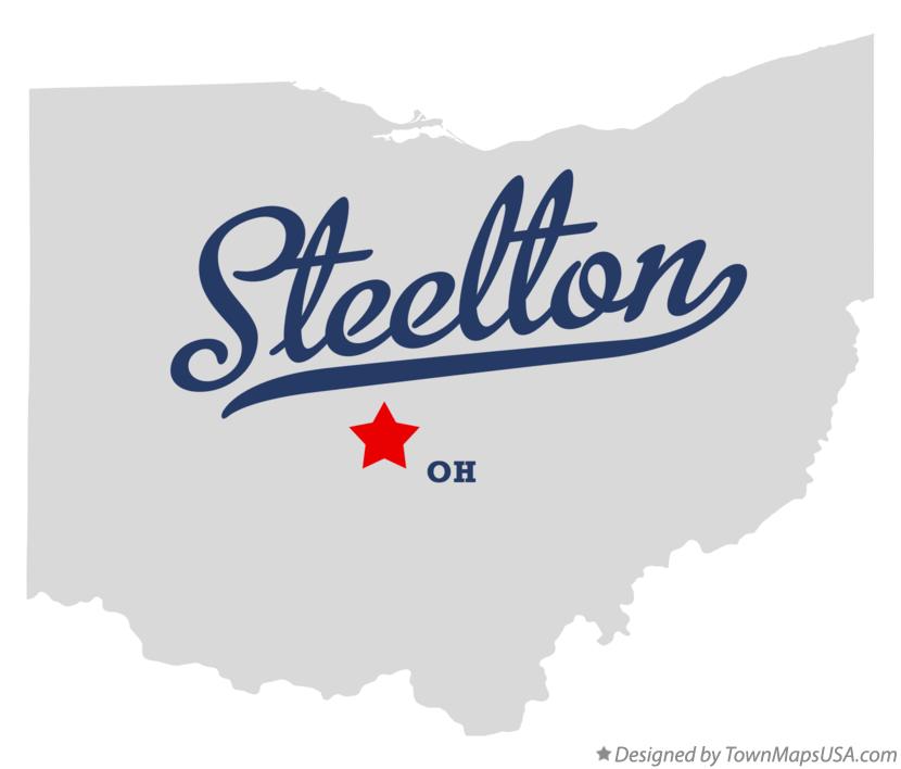 Map of Steelton Ohio OH