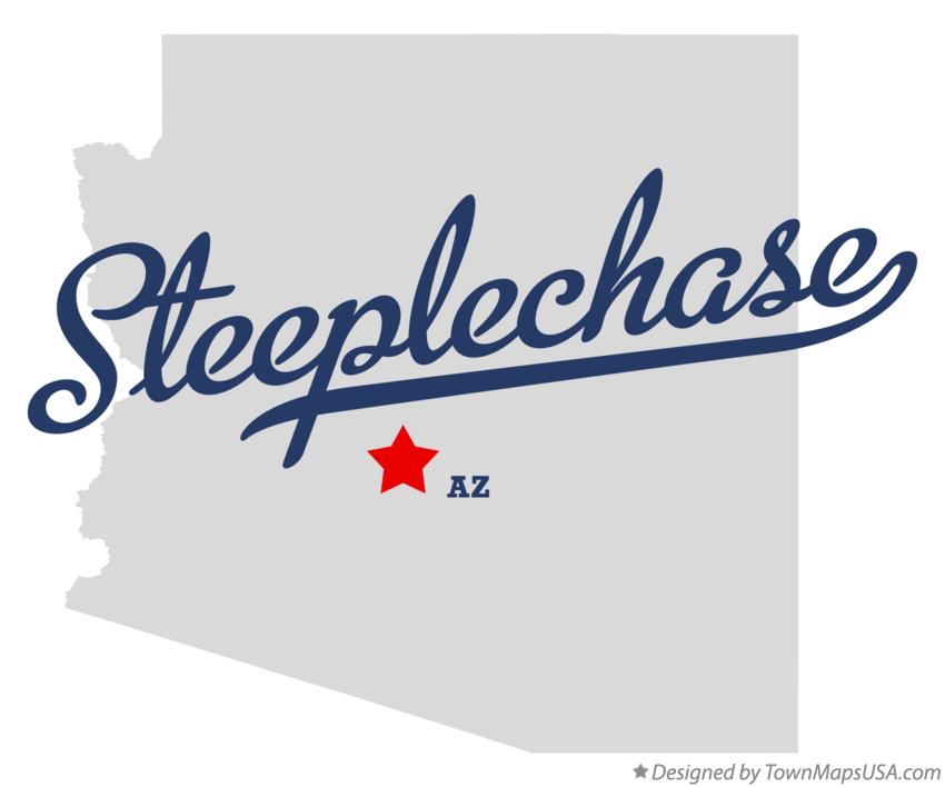 Map of Steeplechase Arizona AZ
