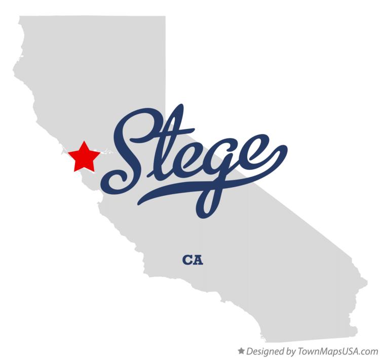 Map of Stege California CA