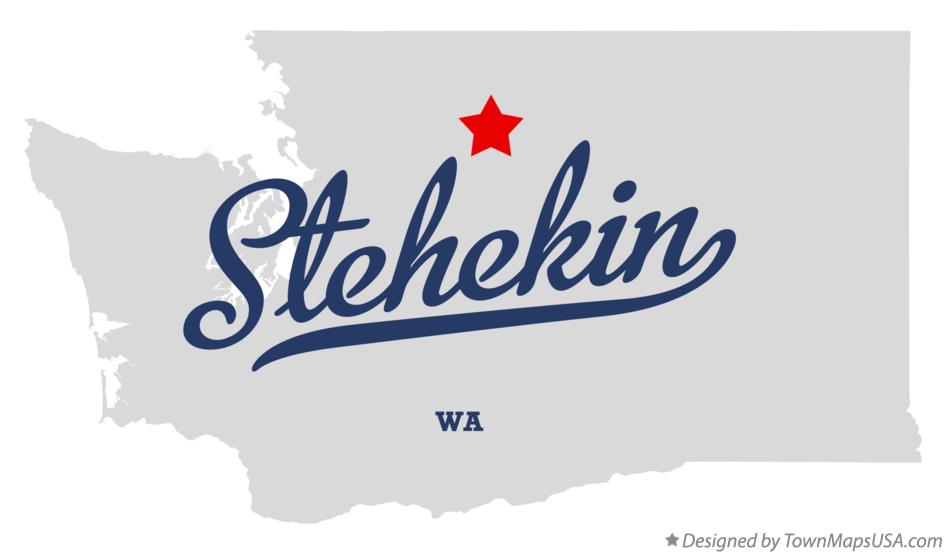 Map of Stehekin Washington WA
