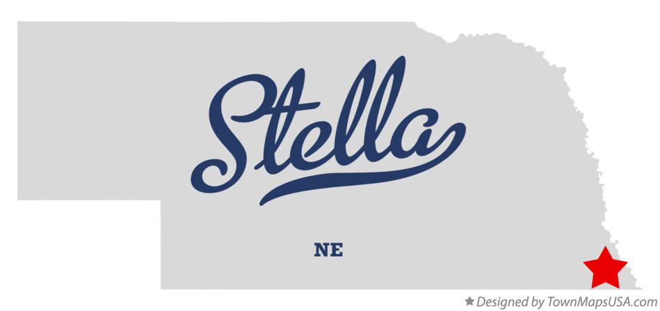 Map of Stella Nebraska NE