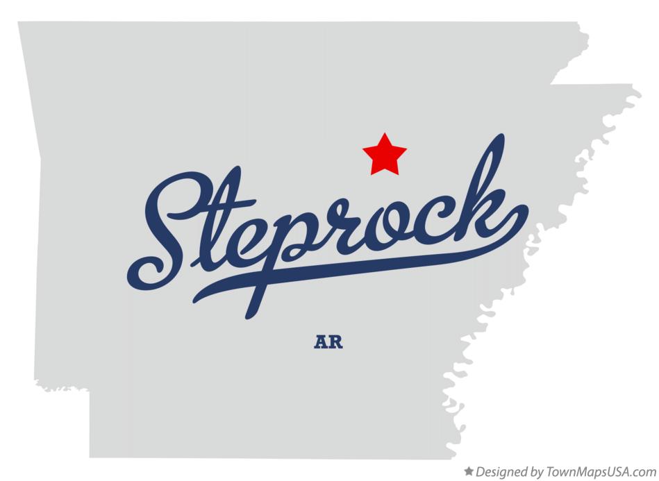 Map of Steprock Arkansas AR