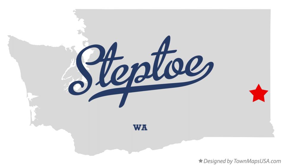 Map of Steptoe Washington WA