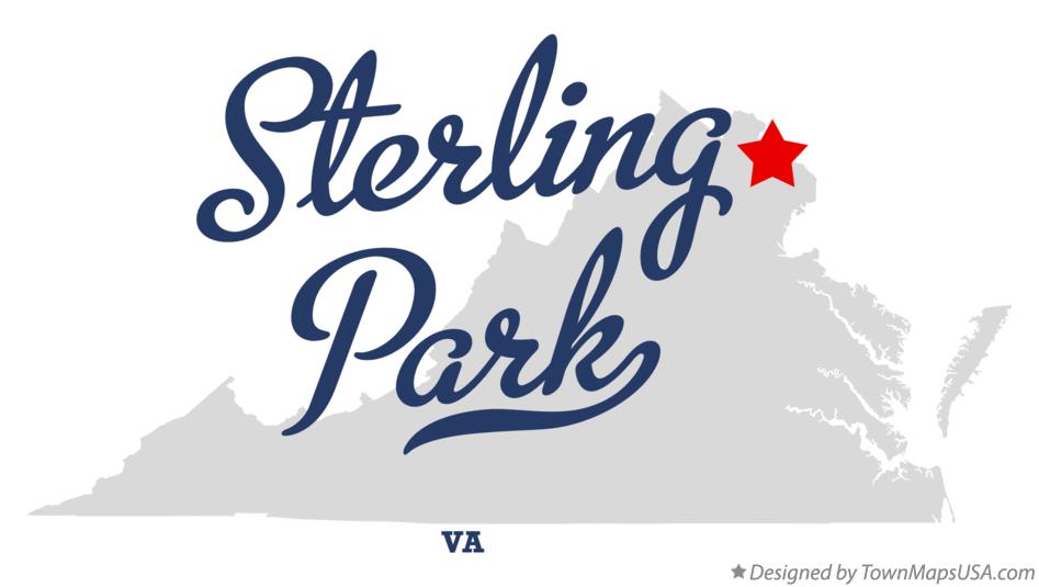 Map of Sterling Park Virginia VA