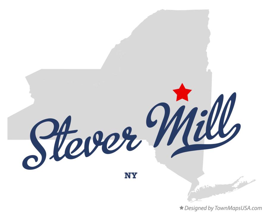 Map of Stever Mill New York NY