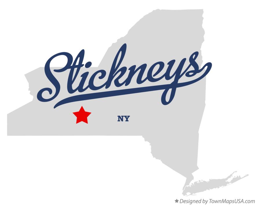 Map of Stickneys New York NY