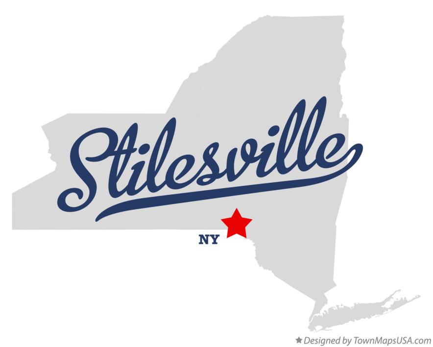 Map of Stilesville New York NY