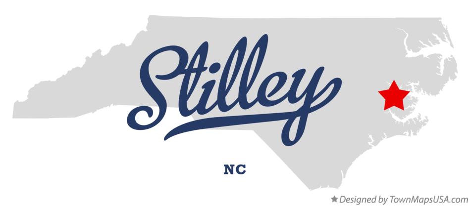 Map of Stilley North Carolina NC