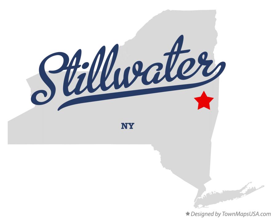 Map of Stillwater New York NY