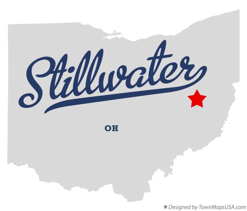 Map of Stillwater Ohio OH
