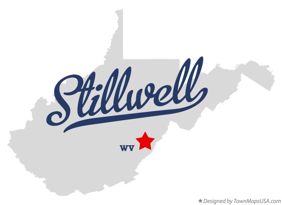 Map of Stillwell West Virginia WV
