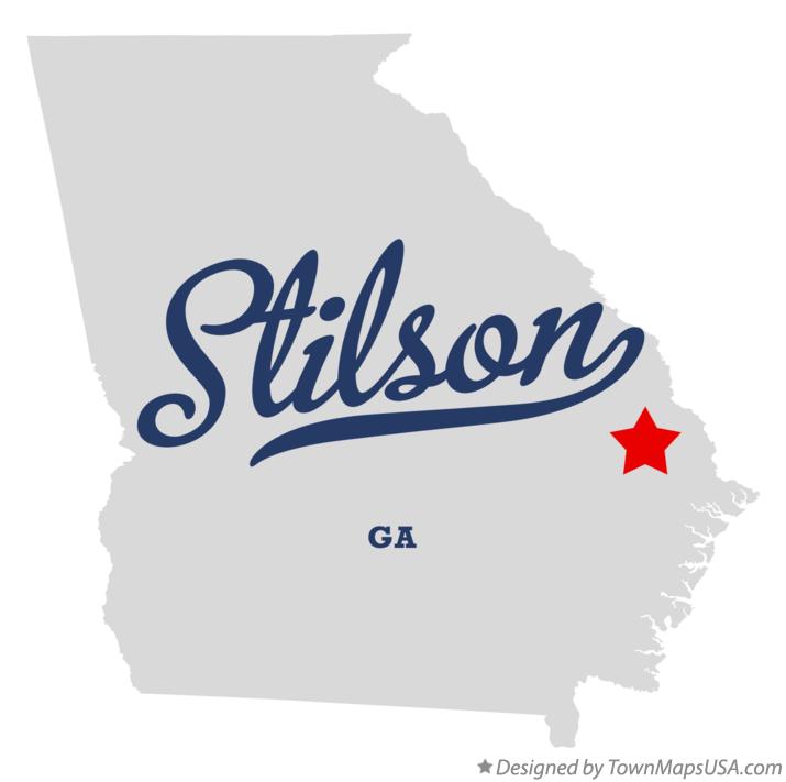 Map of Stilson Georgia GA