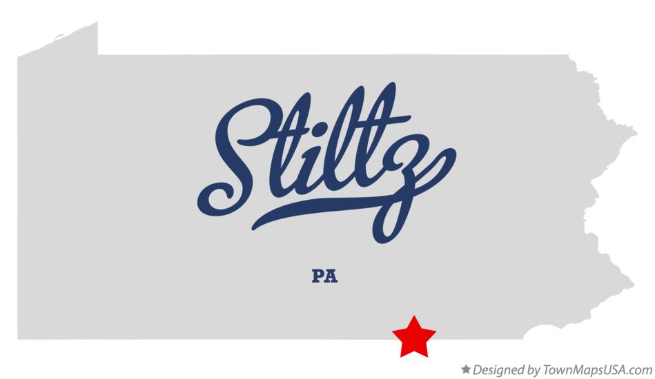 Map of Stiltz Pennsylvania PA