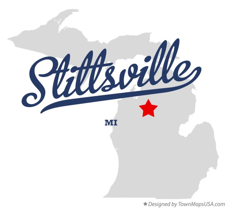 Map of Stittsville Michigan MI