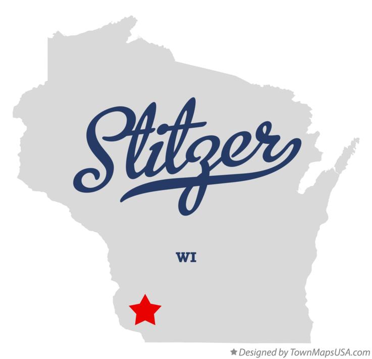 Map of Stitzer Wisconsin WI