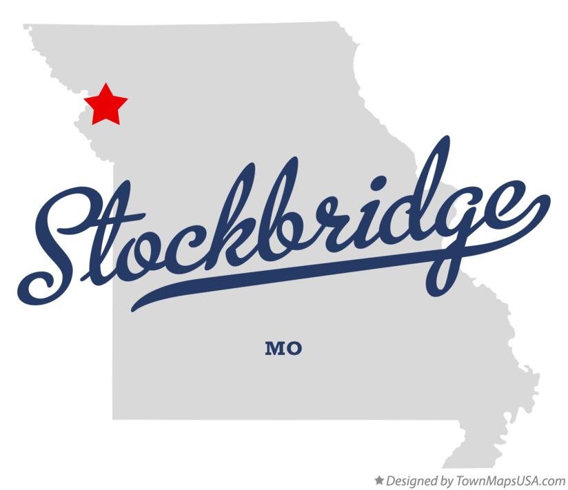 Map of Stockbridge Missouri MO