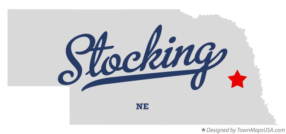 Map of Stocking Nebraska NE