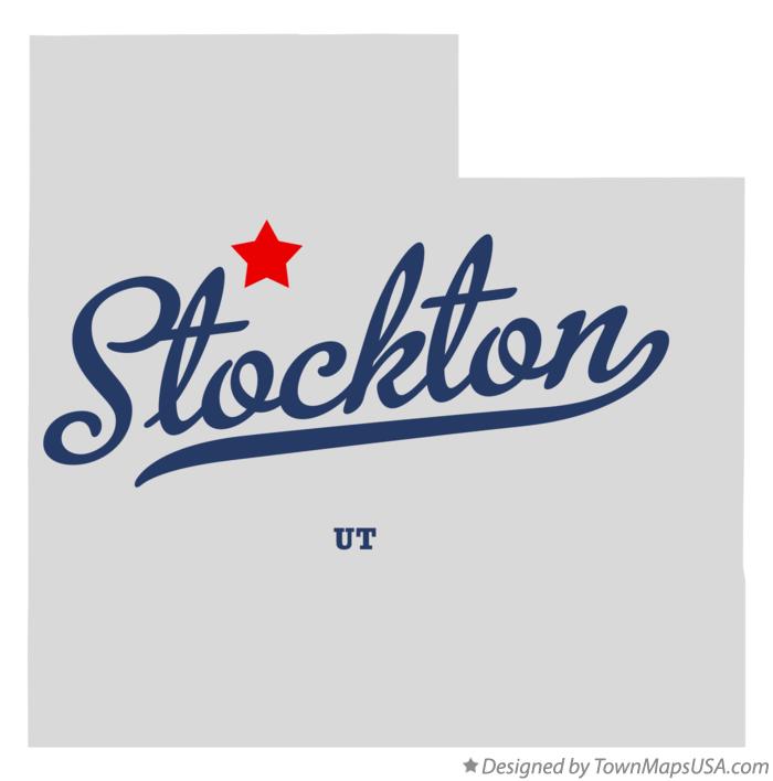 Map of Stockton Utah UT