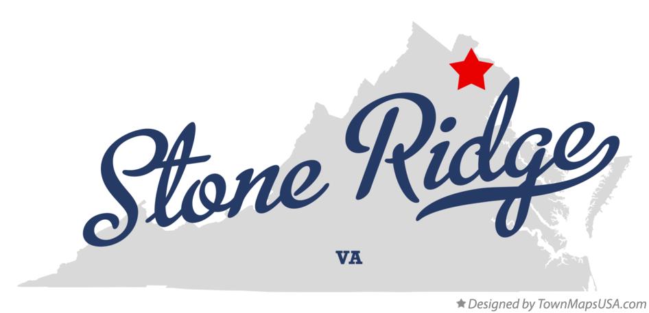Map of Stone Ridge Virginia VA