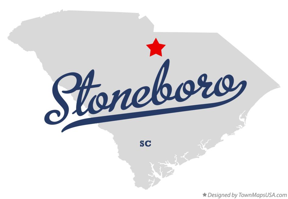 Map of Stoneboro South Carolina SC