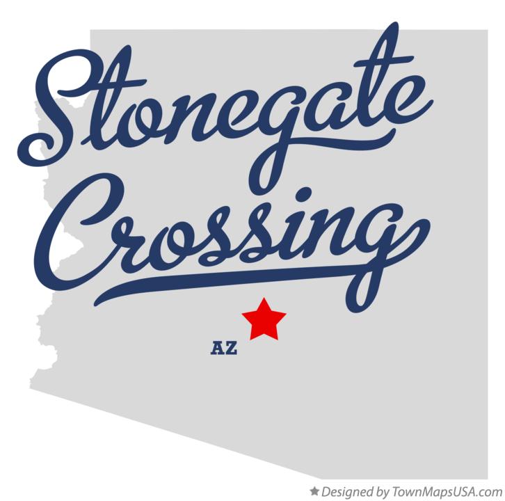 Map of Stonegate Crossing Arizona AZ