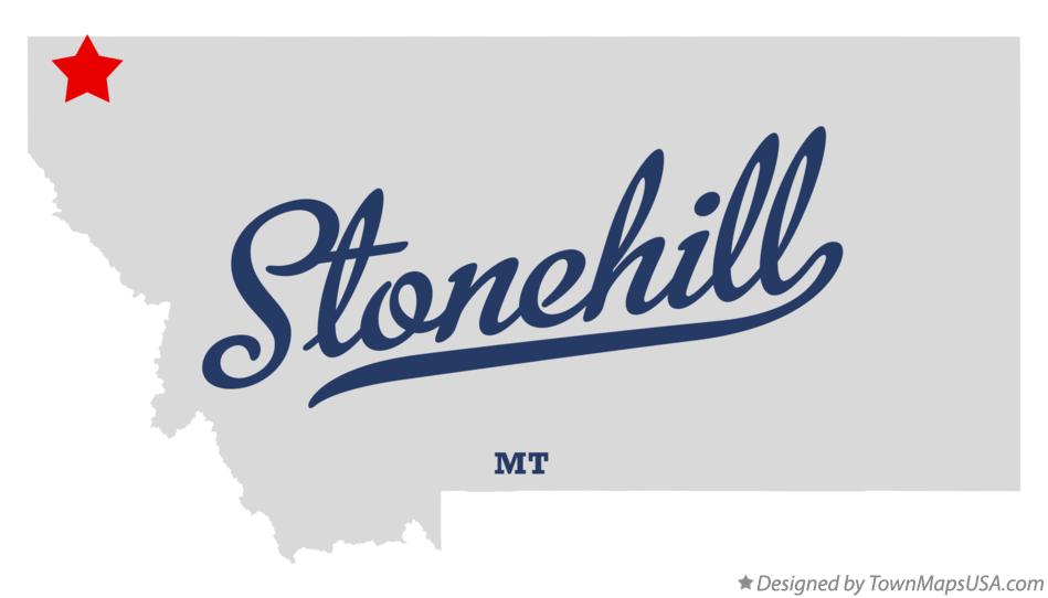 Map of Stonehill Montana MT
