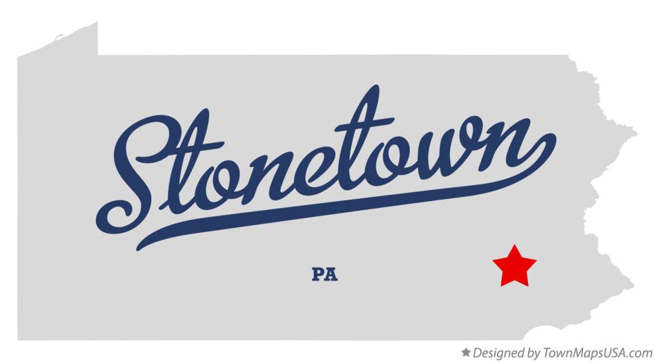 Map of Stonetown Pennsylvania PA