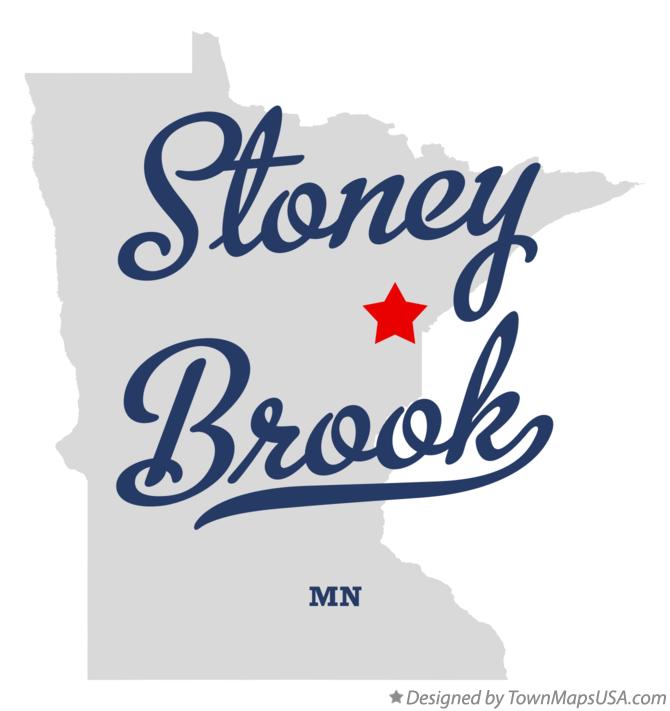Map of Stoney Brook Minnesota MN